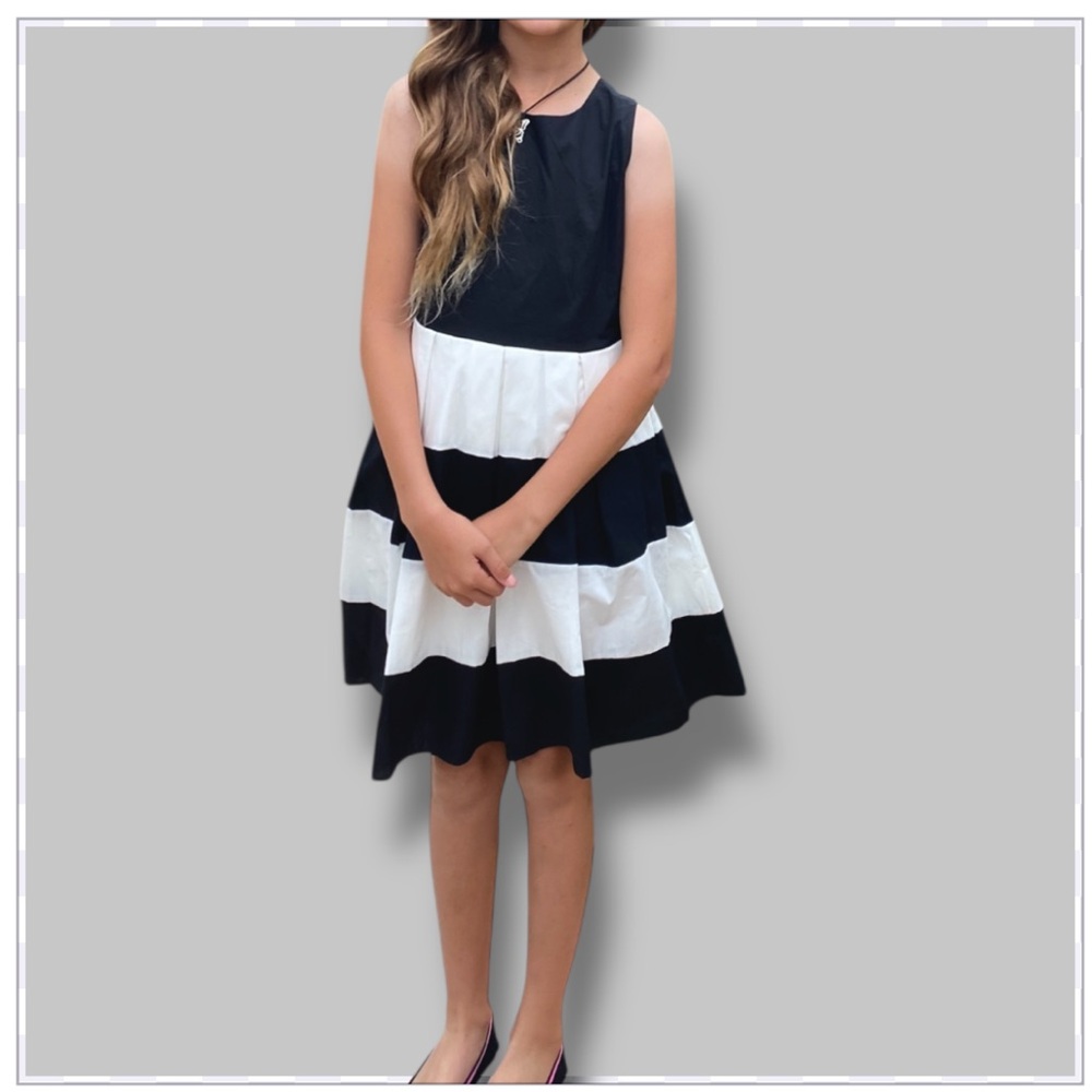 Girl’s BlackButterfly Lilly Striped Dress